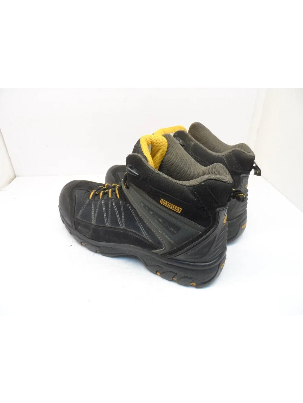 DAKOTA Men's Mid-Cut Quad Comfort Steel Toe CP Work Boot 26039MDQC-AS 10W/L